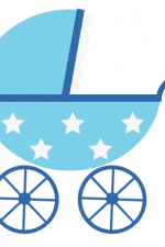 Boy Pram, Baby Boy Free Svg File