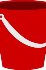 bucket, cleaning free svg file