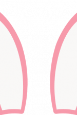 bunny ears, baby, easter free svg file