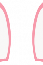 bunny ears, baby,  easter free svg file