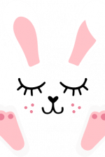 bunny face, feet, easter free svg file