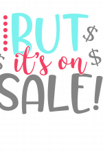 But it's On Sale, Black Friday Free Svg File