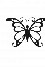 Butterfly, Decoration Free Svg File