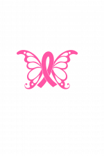 Butterfly Ribbon, Cancer Awareness Free Svg File