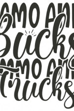 Camo And Bucks Ammo And Trucks, Hunting Free Svg File