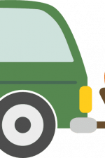 car with pumpkin carriage, autumn, fall free svg file