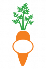 Carrot Monogram, Easter Free Svg File
