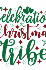 Celebration Christmas Tribe Free Svg File