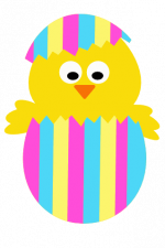 Chicken Egg Girl Strip Free Svg File