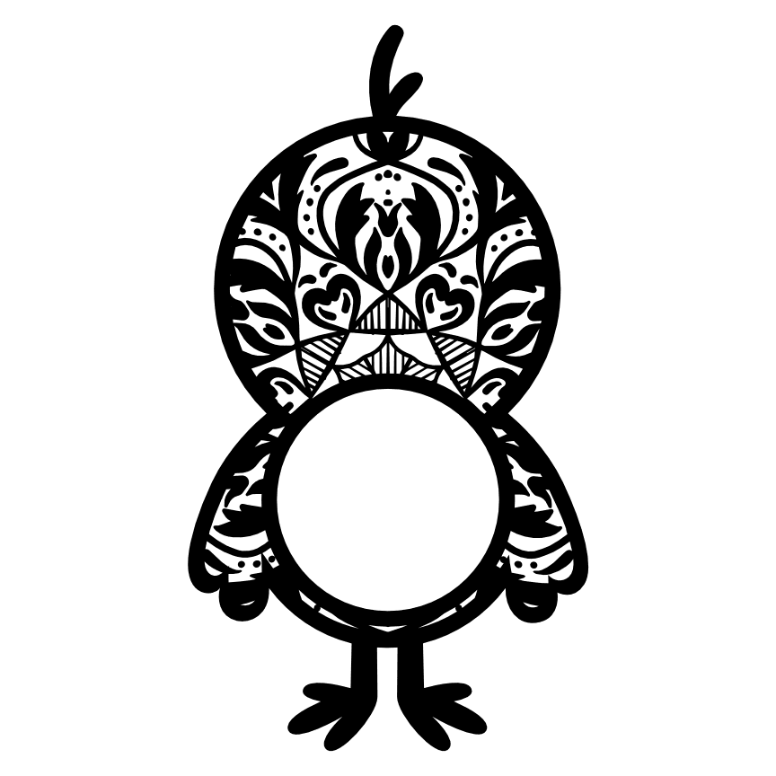chicken-monogram-farm-easter-free-svg-file-SvgHeart.Com