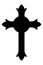 Christian Cross, Frame, Decoration Free Svg File