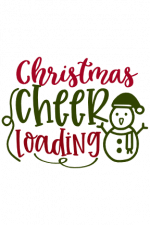 Christmas Cheer Loading, Holiday Free Svg File