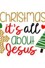 christmas it's all about jesus, holiday free svg file