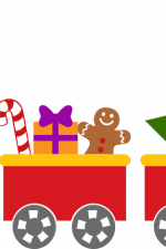 christmas train, holiday free svg file