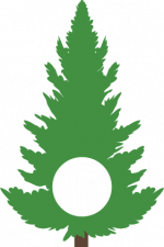 christmas tree monogram, decoration free svg file
