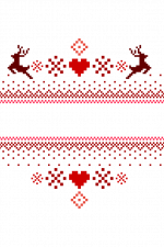 Christmas Ugly Sweater Split Text Frame, Holiday Free Svg File