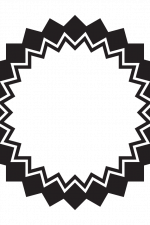 Circle Monogram Frame, Decoration Free Svg File