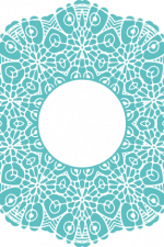 circle monogram frame free svg file