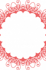 circle monogram frame free svg file