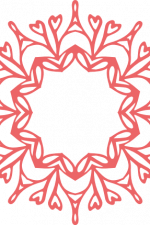 circle monogram frame free svg file