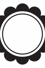 Circle Monogram, Round, Decoration Free Svg File