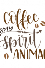 Coffee Is My Spirit Animal, Funny, Coffee Lover Free Svg File
