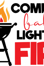 come on baby light my fire, grilling, bbq grill free svg file