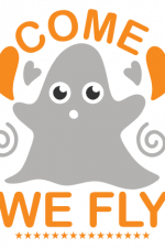Come We Fly, Little Ghost Free Svg File