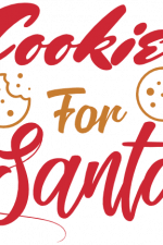 Cookies For Santa, Christmas Free Svg File