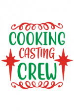 Cooking Casting Crew, Christmas Free Svg File
