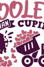 cooler than cupid, love truck, valentine's day free svg file