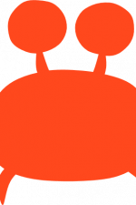 crab silhouette, beach animal free svg file