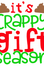 Crappy Gift Season Free Svg File