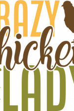 crazy chicken lady, farm animal free svg file