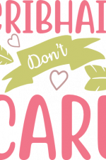 crib hair don't care, baby free svg file
