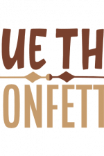 Cue The Confetti, Wedding, Party Free Svg File