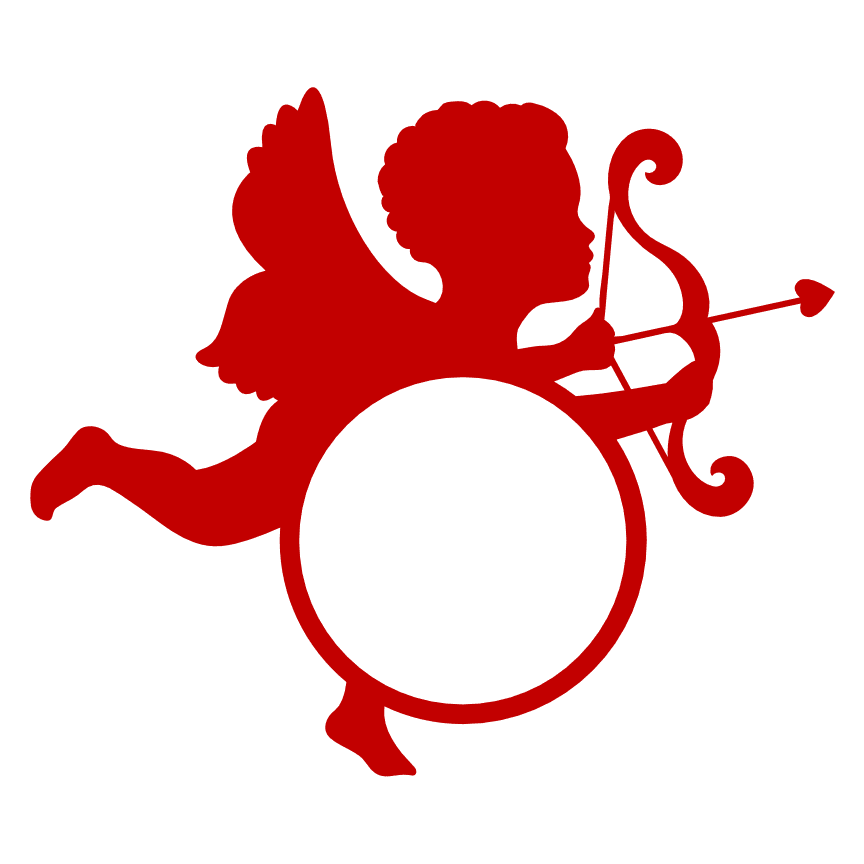 cupid-monogram-valentines-day-free-svg-file-SvgHeart.Com