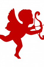 Cupid, Valentine's Day, Angel With Bow Free Svg File