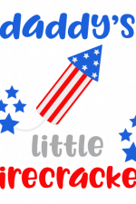 Daddy’s Little Firecracker Free Svg File