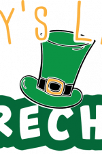 daddy's little leprechaun, st patrick's free svg file