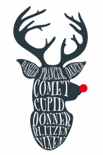 dasher prancer dancer, comet cupid donner blitzen vixen, christmas free svg file