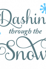 Dashing Through The Snow, Winter Free Svg File
