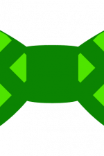 decorative checkered bow, sain patricks day free svg file