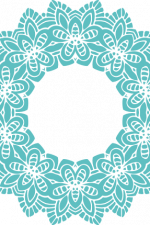 decorative circle frame free svg file