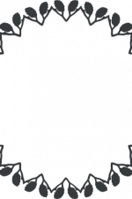decorative circle frame free svg file