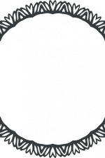 decorative circle frame free svg file