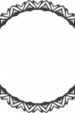 decorative circle frame free svg file