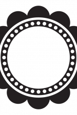 Decorative Circle Monogram, Decoration Free Svg File