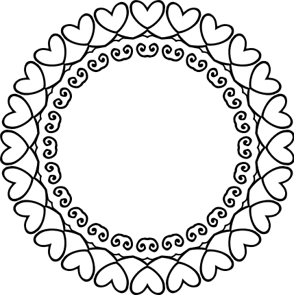 decorative-circle-monogram-frame-free-svg-file-SvgHeart.Com
