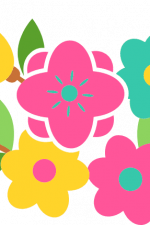decorative flowers clipart free svg file